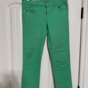 Anthropologie Pilcro Green Jean Pant